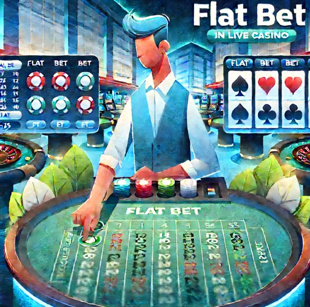 Strategi Flat Bet Live Casino