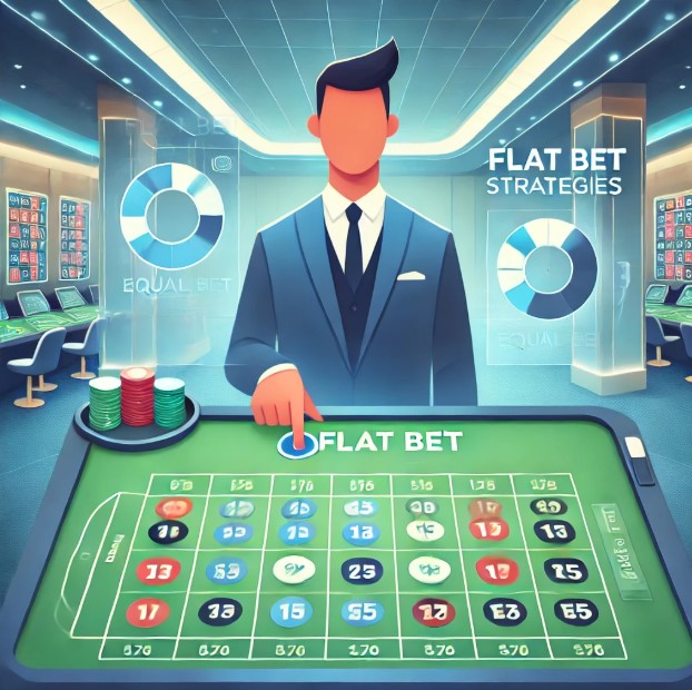 Strategi Flat Bet Live Casino Modern